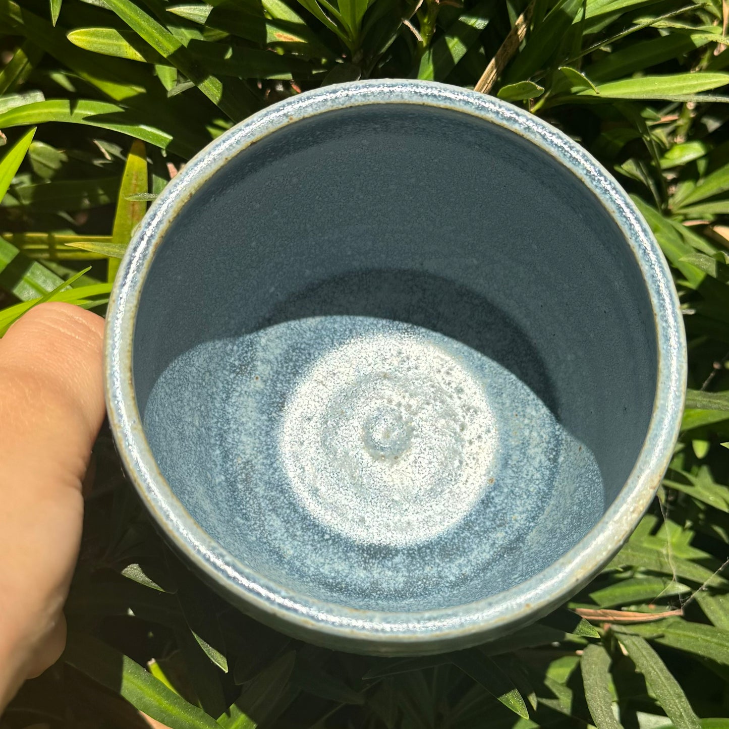 Blue Striped Mug 16 oz