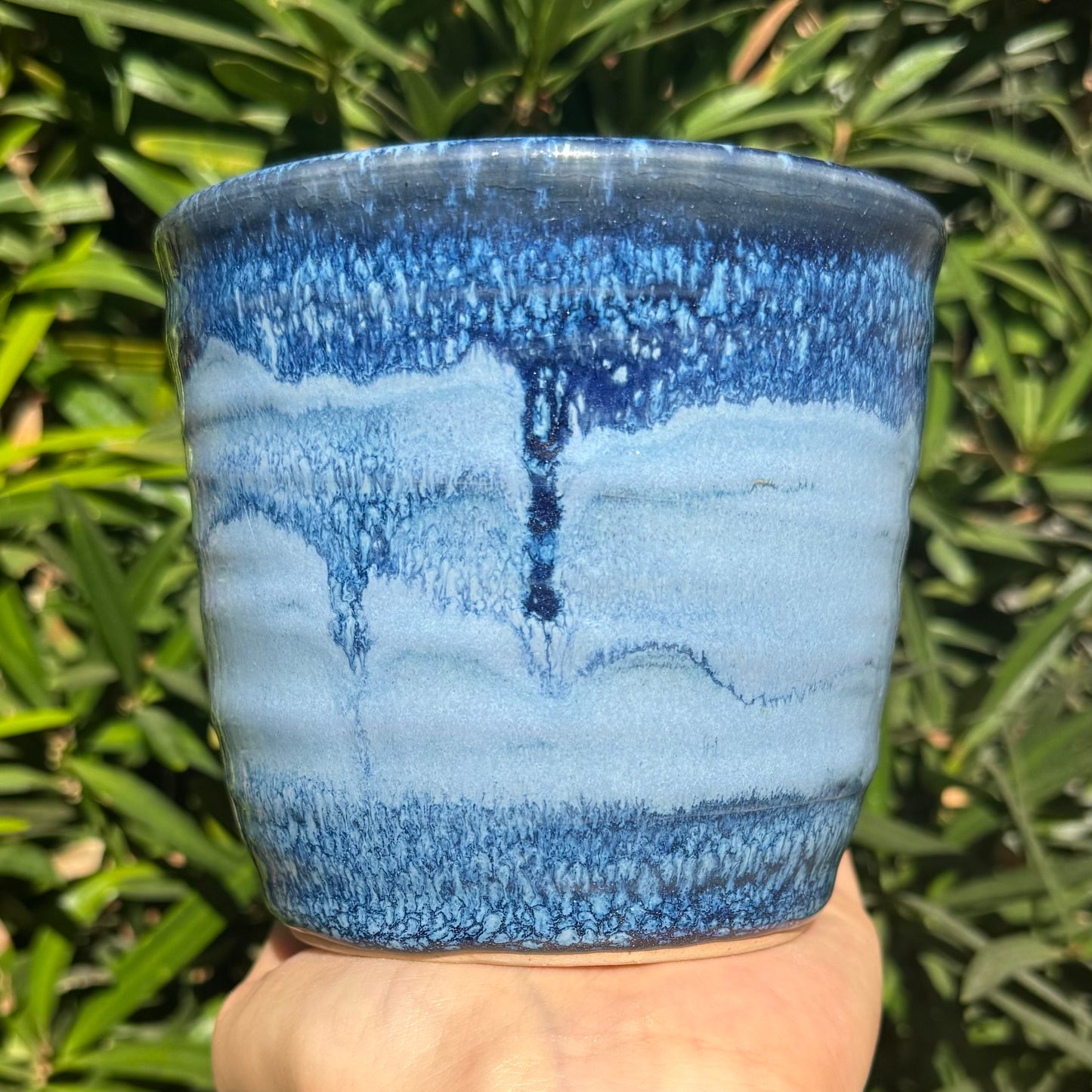 Blue Wavy Tumber 18 oz