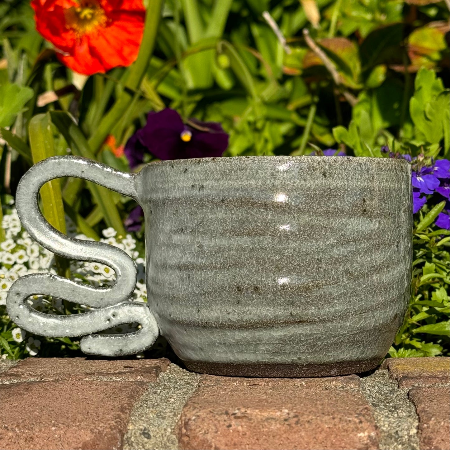 White Textured Mug 20 oz