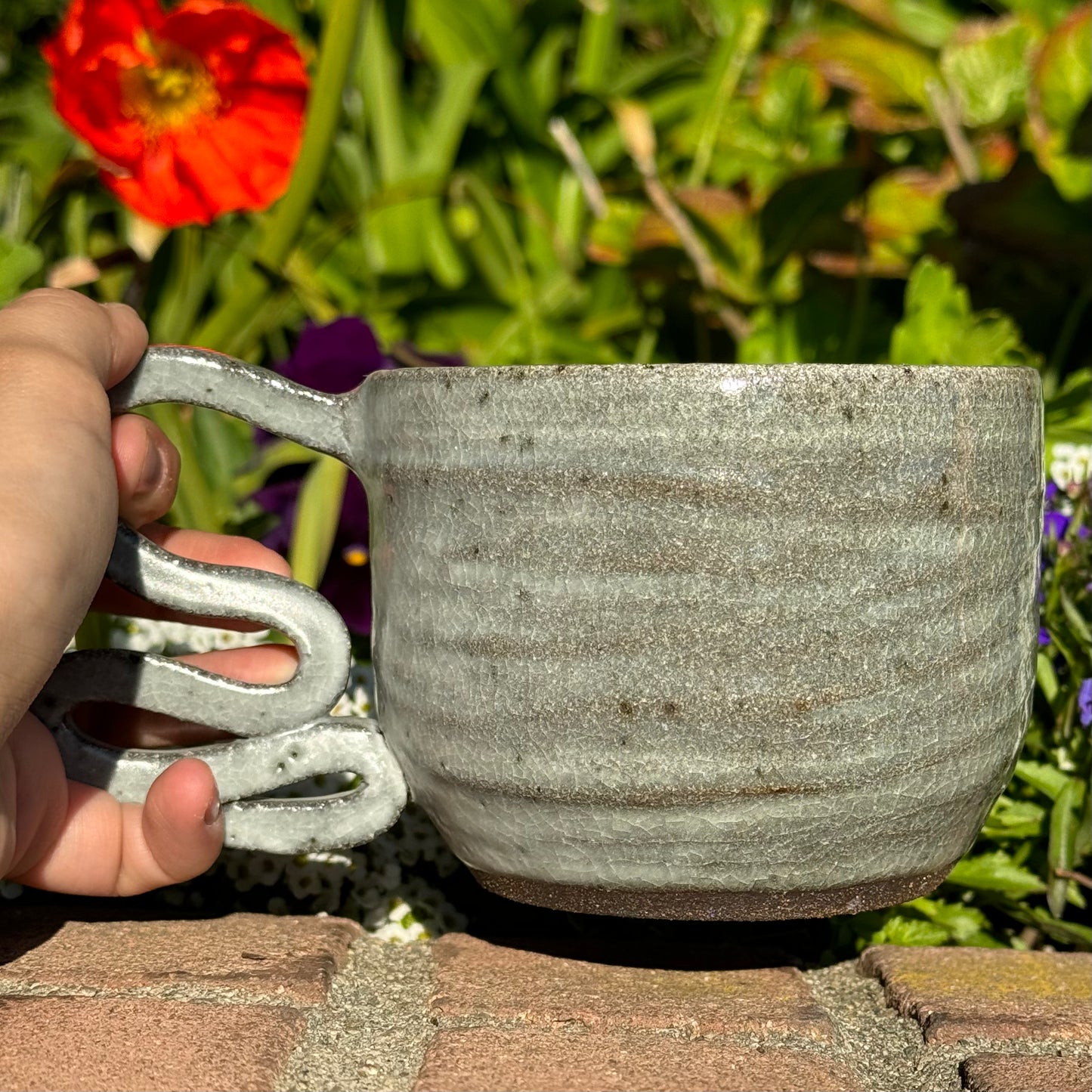 White Textured Mug 20 oz