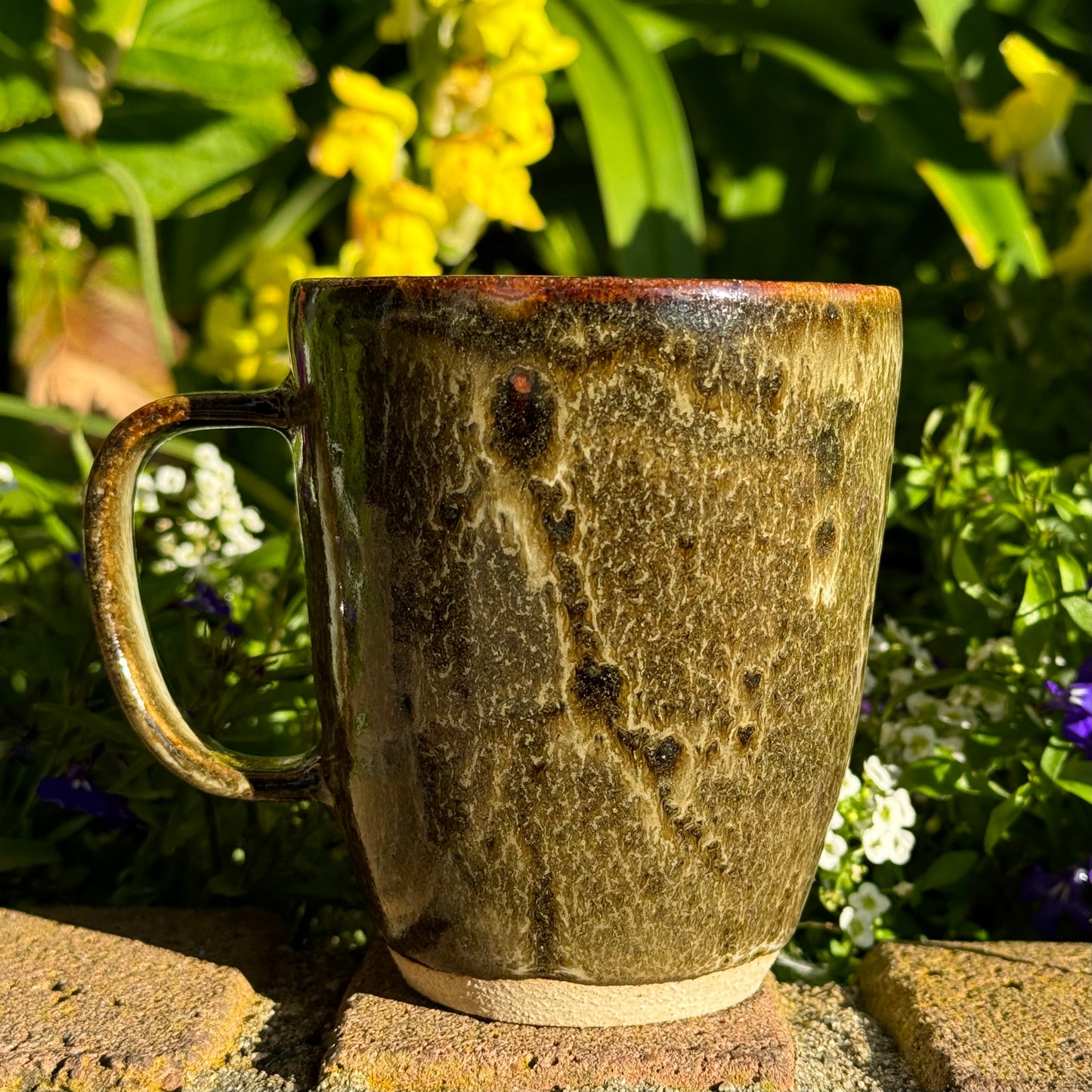 Brown Speckled Mug 13 oz